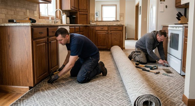 Kitchen Flooring Installation