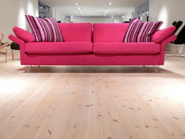 Pine Wood Floor Installation