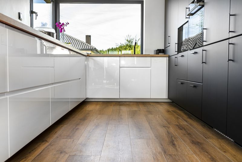 Vinyl Plank Flooring in a Contemporary Kitchen
